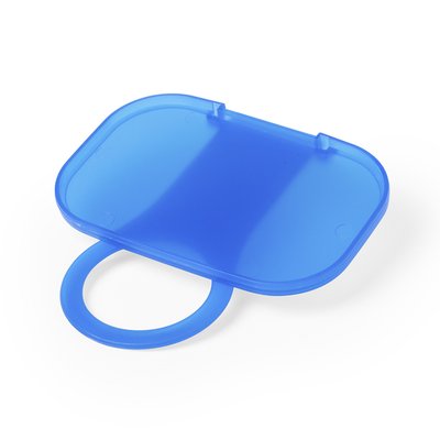 Soporte Móvil Plegable para Toma de Corriente Azul