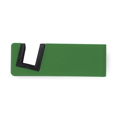 Soporte de patas plegables para móvil o tablet Verde