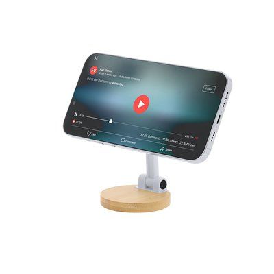 Soporte plegable con fijación magnética