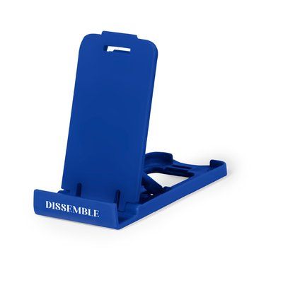 Soporte Regulable y Plegable Móvil/Tablet Azul
