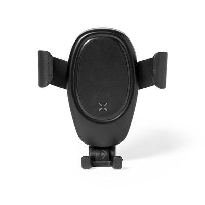 Soporte Rejilla Coche con Cargador 10W Neg