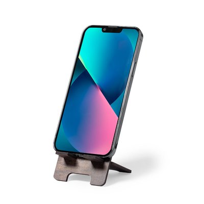 Soporte Smartphone Madera Bicolor
