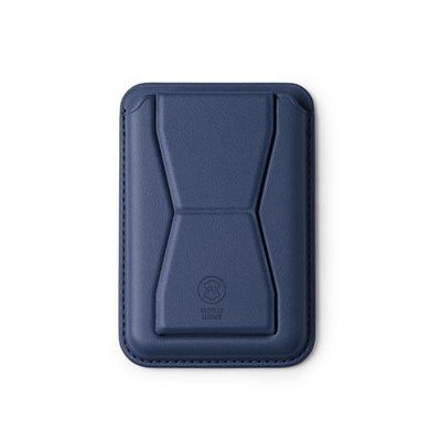 Soporte para smartphone y tarjetero Marino
