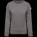 Sudadera algodón orgánico cuello redondo Storm Grey Xxl