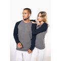 Sudadera bicolor hombre