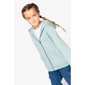 Sudadera infantil con capucha y cremallera