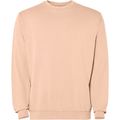 Sudadera unisex cuello redondo Papaya Claro Lavado Xl