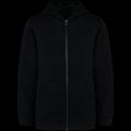 Sudadera infantil con capucha y cremallera Black 6/8 Ans