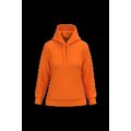Sudadera de mujer con capucha y bolsillos Orange L
