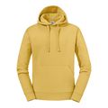 Sudadera con bolsillo canguro diseño atemporal Mustard Yellow M