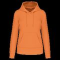 Sudadera capucha eco mujer Light Orange Xs