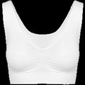 Sujetador sin costuras White Xl/Xxl