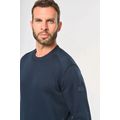 Sudadera manga montada