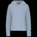 Sudadera algodón orgánico capucha mujer Aquamarine S/M