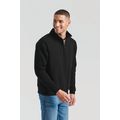 Sudadera con cremallera de cuello alto
