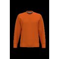 Sudadera cuello redondo algodón Orange Xxl