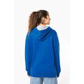 Sudadera capucha y cremallera algodón