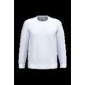 Sudadera algodón poliéster cuello redondo White Xxl