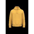 Sudadera algodón orgánico con capucha Sun Yellow M