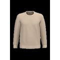 Sudadera algodón poliéster cuello redondo Light Sand L