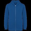Sudadera infantil con capucha y cremallera Sea Blue 6/8 Ans