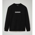Sudadera de cuello redondo con logotipo Black Xl