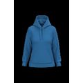 Sudadera de mujer con capucha y bolsillos Light Royal Blue Xl