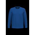 Sudadera algodón poliéster cuello redondo Royal Blue M