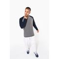 Sudadera bicolor hombre