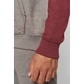 Sudadera bicolor con capucha