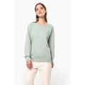 Sudadera algodón orgánico cuello redondo