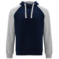 Sudadera unisex bicolor Marino/Gris Vigore 2Xl
