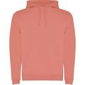 Sudadera con Capucha y Bolsillo Canguro Rojo Pálido L