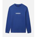 Sudadera de cuello redondo con logotipo Skydiver Blue S
