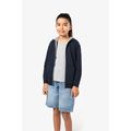 Sudadera con capucha y cremallera para niños