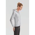 Sudadera cremallera y capucha mujer