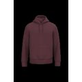 Sudadera algodón orgánico con capucha Dark Cherry 4Xl