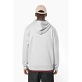 Sudadera capucha y cremallera algodón