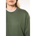 Sudadera algodón poliéster cuello redondo