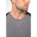 Sudadera bicolor hombre