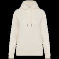 Sudadera sin cremallera con capucha Ivory M