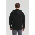 Sudadera básica con cremallera y capucha