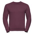 Sudadera cuello redondo Burgundy 3Xl