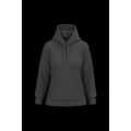 Sudadera de mujer con capucha y bolsillos Dark Grey Xl