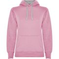 Sudadera Entallada Mujer con Capucha Rosa Claro/Gris Vigore Xl