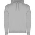 Sudadera con Capucha y Bolsillo Canguro Gris Piedra Xs