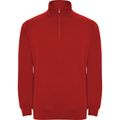 Sudadera Felpa Cuello Alto Rojo 3Xl