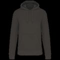 Sudadera capucha ecorresponsable Dark Grey S