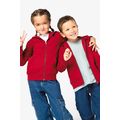 Sudadera infantil con capucha y cremallera