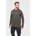 Sudadera cuello polo
